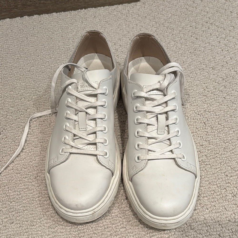 Dr martens white sneakers